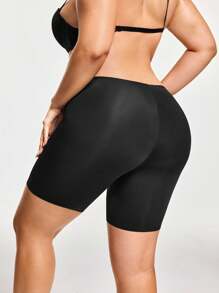 SHEIN 3pcs/Pack Plus Size Women's Long Four-Cornered Underwear - Multicolor - View 2