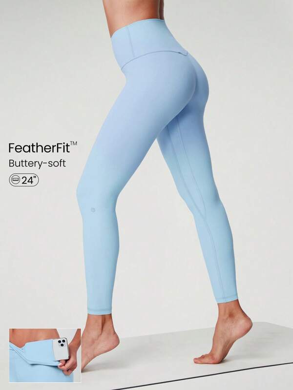 GLOWMODE Jambiere FeatherFit™ Low Impact 7/8 de 24 inchi