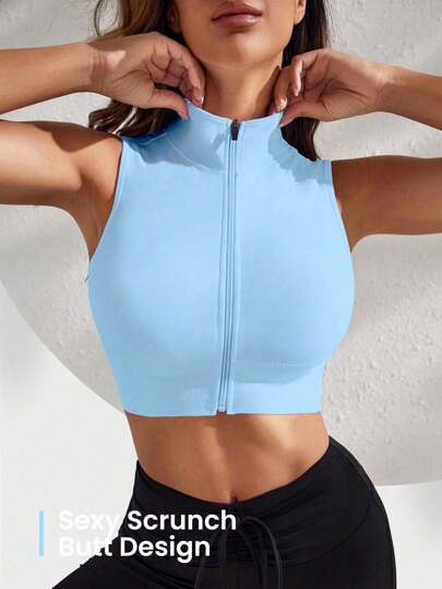 Gameset SHEIN Sport Women's Solid Color Zipper Front Short Seamless High Stretch Sports Camisole Zip Front Sports Bra Front Zip Sports Bra Women Sport Crop Top Gym Crop Top Zipper Sport Top Front Zip Workout Top Women Gym Crop Top Zipper Sport Crop Top Sleeveless Zipper Workout Top Gym Crop Tops Women Women Sport Crop Top Shirt Zipper Front Workout Top Workout Crop Top Women Zipper Sports Bra Gym Crop Top With Zipper Sleeveless Zip Up Workout Top Women Zipper Sport Crop Top Sleeveless Zip Up Gym Top Sports Bra C Wo