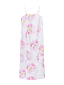 Irokai 时尚印花夹克和无袖连衣裙节日浴衣（不含腰带和扇子）