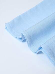 Irokai Wrap-Tie Long Sleeve Blouse And Cami Dress Yukatas (Without Obi & Fan) Kimono - Blue - View 4