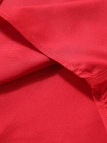 Manfinity RSRT Men's Western Style Floral Print Long Sleeve Single-Breasted Shirt Men Cowboy Shirts Cowboy Shirt Western Shirt Rodeo Shirt Men Western Shirts - Red - View 8