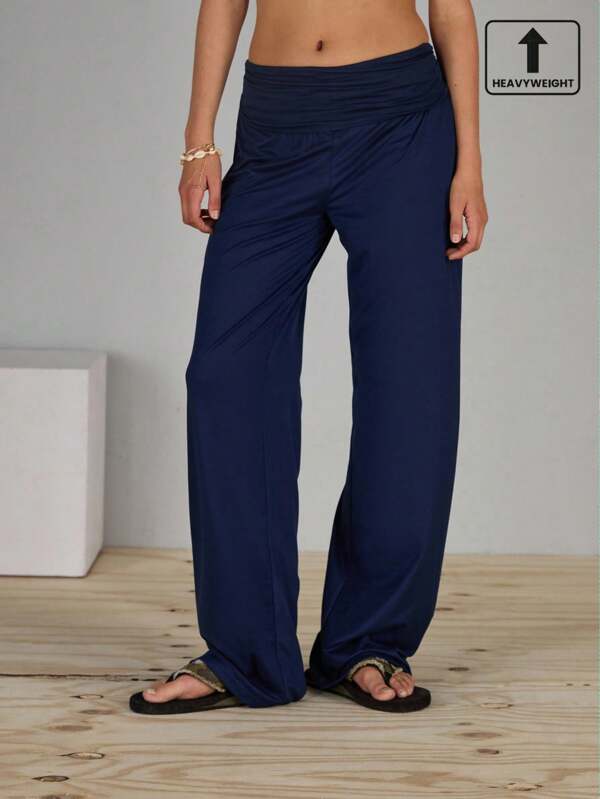 COUREZ Pantalones joggers de pierna recta / Y2K / Casual / Outfits de verano para mujer Vintage