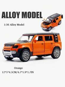 圣诞节新款合金汽车模型四开门玩具Suv车越野玩具车可当万圣节圣诞节礼物 - 彩色 - 查看 15