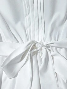 Elenzga 2pcs/Set Plus Size Women's Casual Chinese Style Vacation Outfit, Loose Fit Comfortable Fashion Tops & Shorts Suitable For St. Patrick's Day, Easter, Valentine's Day, Christmas, Thanksgiving, Summer, Independence Day