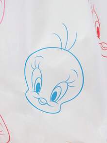 LOONEY TUNES X SHEIN White All-Over Print Waterproof Large Capacity Tote Bag - Multicolor - View 8