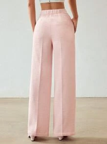 MOTF PREMIUM Pantalones de traje de tweed con detalle de perlas falsas