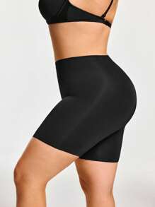 SHEIN 3pcs/Pack Plus Size Women's Long Four-Cornered Underwear - Multicolor - View 3