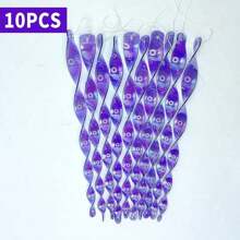 10 Stücke bunte reflektierende Vogelabwehr Stangen, Vogelabwehrvorrichtung, Spechtverscheucher, für Garten, Fenster, Obstgarten und Heimdekoration