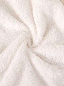 1件装 女童秋冬可爱卡通印花抽绳连帽拉链休闲保暖外套 女童冬季外套 儿童外套 女童抓绒外套 女童保暖外套 冬季外套 女童秋季 - 藍色 - 查看 8