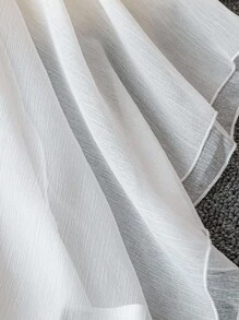 DreamSkyne Áo chống nắng dáng rộng màu trơn phong cách tối giản cỡ lớn cho nữ - trắng - Xem 6