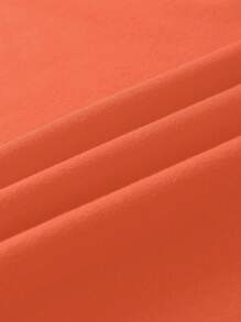 Flirla Camiseta de manga corta casual para mujer de talla grande con estampado de la frase MILANO ITALY y gráfico de MILAN ITALY - Naranja - Ver 6