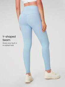 GLOWMODE 24" FeatherFit™ Low Impact 3/4 Leggings Gym Valentine's Day