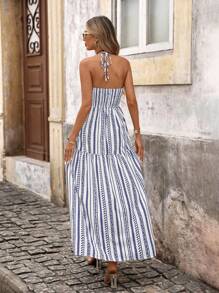 Brillora Women's Spring/Summer  Boho Dress Summer Beach Dress Dopamine Dress For Women With Straps Maxi Women Outfit Going Out Beach Holiday Dress  Sun Dress Vacation Dress