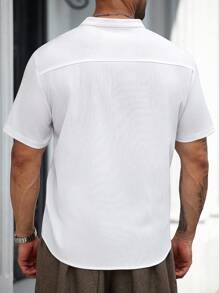 Manfinity Homme 大码男士纯色休闲多功能衬衫