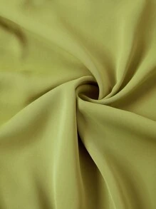 Ellevyn Bộ 2 áo sơ mi tay ngắn cổ tròn in hoa và chân váy lưới thêu cạp chun cho nữ, phong cách nghỉ dưỡng thanh lịch - màu xanh lá - Xem 4