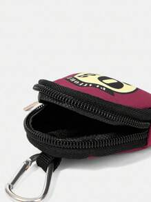 HARRY POTTER X SHEIN Ví đựng tiền xu có khóa và túi có khóa kéo, túi đựng đa năng, ngăn đựng tiền xu, phù hợp cho cả nam và nữ - Nhiều màu - Xem 6