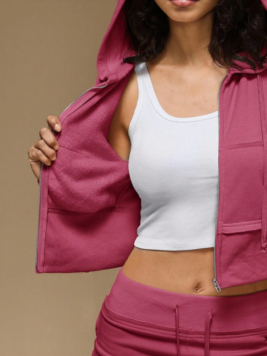 SHEIN Forever 21 女士冬季穿搭 女士冬季穿搭 Y2K休闲装 女士秋季穿搭 2000年代风格街头服饰 女士外出早午餐穿搭 街头服饰搭配 - 玫紅色 - 查看 1