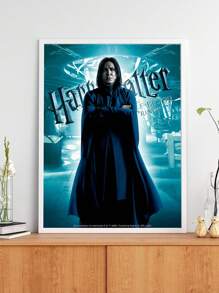 HARRY POTTER X SHEIN Figure Graphic Poster Very Suitable Family,Living Room, Bedroom, Office, Bathroom, Kitchen Decor, Suitable For Living Room, Bedroom And Dining Room - Multicolor - View 5