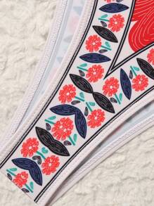 Swim Oasis Bộ đồ bơi một mảnh 2 mảnh thời trang mùa hè cho nữ có nơ nhiều màu sắc kèm váy che đi biển - Nhiều màu - Xem 9