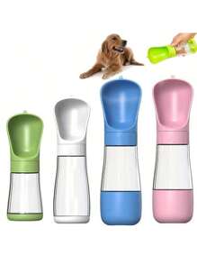 1 件便携式狗狗水瓶和碗分配器 - 让您的宠物在外出时保持水分充足,狗狗用品,狗狗,宠物