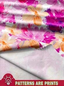 SHEIN Clasi Áo ba lỗ họa tiết hoa thường ngày dành cho nữ thích hợp cho mùa hè - Nhiều màu - Xem 3