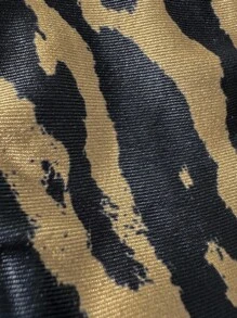 Elavelle Springbreak 女士沙滩装，随机印花细肩带金属装饰性感比基尼套装 - 彩色 - 查看 8