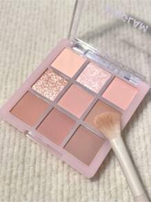 SHEGLAM Just Blushed 9-Pan Eyeshadow Palette Graduation Birthday Holiday Summer Fall Autumn Y2K Fancy Fashion Women Makeup Cosmetic Party Beach Travel Camping Outdoors School Campus Trip Festivals Decor Gift Present Rose Girl Cosplay Best Color Charm Vibe