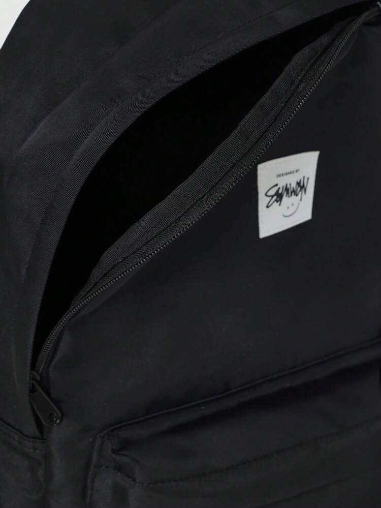 Classic Student Backpack With Logo Design