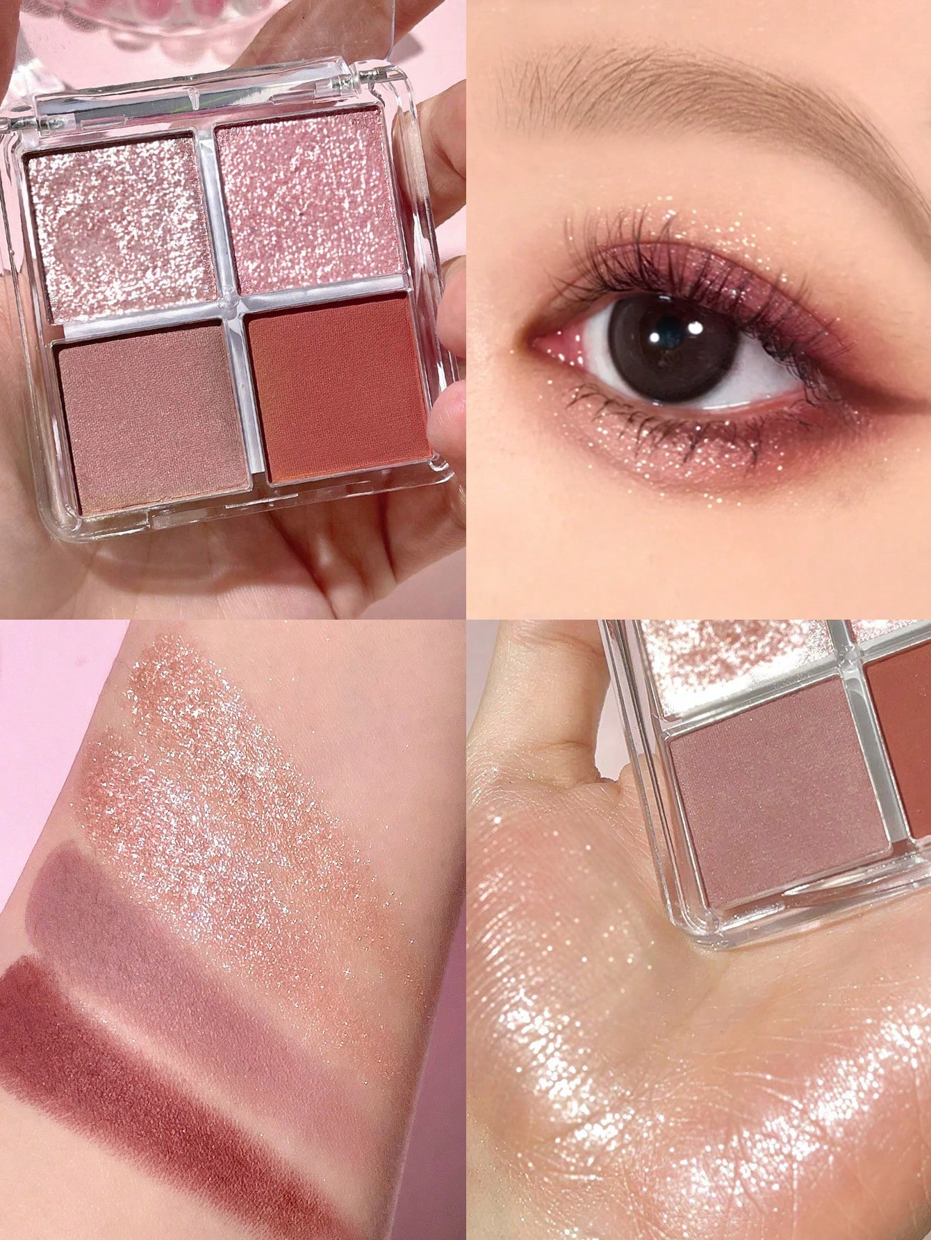 SHEGLAM ظلال العيون Cosmic Crystal Quad-Spellbound...