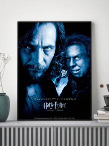 HARRY POTTER X SHEIN 图形海报非常适合家庭、客厅、卧室、办公室、浴室、厨房装饰，适合客厅、卧室和餐厅 - 彩色 - 查看 3