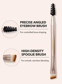 SHEGLAM Boss Brow Waterproof Pomade-Ebony Waterproof Eyebrow Cream Highly Pigmented Long Lasting Shaping Filling Eyebrow Makeup With Dual-Ended Brush Brand Beauty Makeup Face Paint Cosmetic For Women Girls Perfect For Winter Spring Ideal For Y2K Fancy Fashion Suitable For Birthday Gift Party Ready Best Color - Ebony - View 4