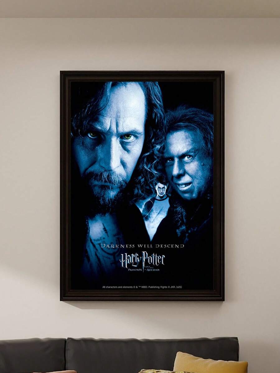 HARRY POTTER X SHEIN 图形海报非常适合家庭、客厅、卧室、办公室、浴室、厨房装饰,适合客厅、卧室和餐厅 - 彩色 - 查看 1