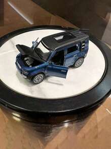 圣诞节新款合金汽车模型四开门玩具Suv车越野玩具车可当万圣节圣诞节礼物 - 彩色 - 查看 2