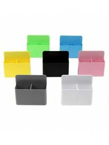 1 قطعة رف تخزين ماركر لوح جاف مغناطيسي, صندوق تخزين طباشير, جهاز تخزين خزانة, مناسب للوح الأبيض, الثلاجة, رف جهاز التحكم عن بعد, المكتب, المنزل, المطبخ, المدرسة, كوب مغناطيسي, حامل قلم للوح الأسود, صندوق قلم مغناطيسي قابل للتعديل, أنواع متعددة, خيارات متعددة الألوان - متعدد الألوان - مشاهدة 4