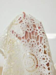 MOTF PREMIUM 凸纹蕾丝纽扣衬衫