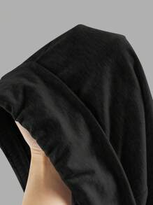 SHEIN EZwear 2 Cặp Quần ống rộng cạp cao thường ngày cho nữ, Thiết kế đơn giản, Đen & Trắng, Thích hợp cho mùa hè - Nhiều màu - Xem 9