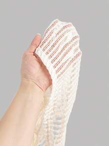 SHEIN Girlism 三件套少女休闲套装，黑色和杏色，街头风，返校季，秋冬季，包含纯色镂空提花针织吊带背心、吊带上衣、休闲装 - 彩色 - 查看 13