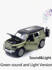 圣诞节新款合金汽车模型四开门玩具Suv车越野玩具车可当万圣节圣诞节礼物 - 彩色 - 查看 11
