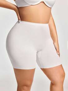 SHEIN 3pcs/Pack Plus Size Women's Long Four-Cornered Underwear - Multicolor - View 5