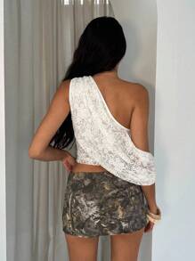 Glamine 女式蕾丝提花细肩带背心，适合夏季秋季女装返校季