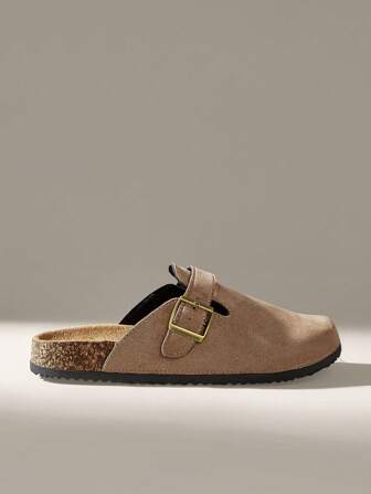 Solecia Women's Fashion Platform Slippers, Round Toe With Square Buckle, Matching Shoes For Christmas