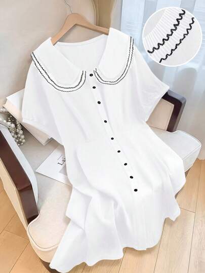 GlowEve CURVE 大码休闲正装衬衫