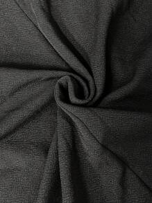 Elaquor 大码女式镂空金属纽扣玫瑰金扣设计无袖紧身中长连衣裙，通勤休闲装，黑色无袖大码连衣裙