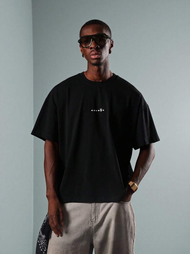 PLAYBOY X SUMWON Oversized Retro Magazine Cover Print Collection Cotton Tee Summer Streetwear Boxy Fit T-Shirt