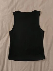 SHEIN LUNE Women Vacation Casual Pendant Decoration Tank Top