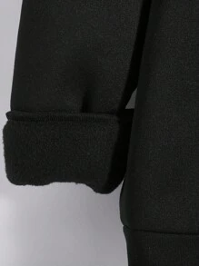 SHEIN 2 件青少年男孩休闲日常迷彩印花连帽运动衫和宽松慢跑裤套装 - 彩色 - 查看 5