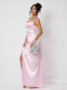 SHEIN SXY Quý cô, Túi xách cầm tay nữ, Túi xách buổi tối, Thời trang, Thanh lịch, Đơn giản, Cá nhân hóa, Đa năng, Cổ điển, Hạt dọc, Đỏ, Kim sa, Dành cho tiệc cocktail, Tiệc tùng, Vũ hội, Câu lạc bộ, Hẹn hò, Sinh nhật, Buổi tối, Đêm hẹn hò, Vũ hội - Bạc - Xem 7