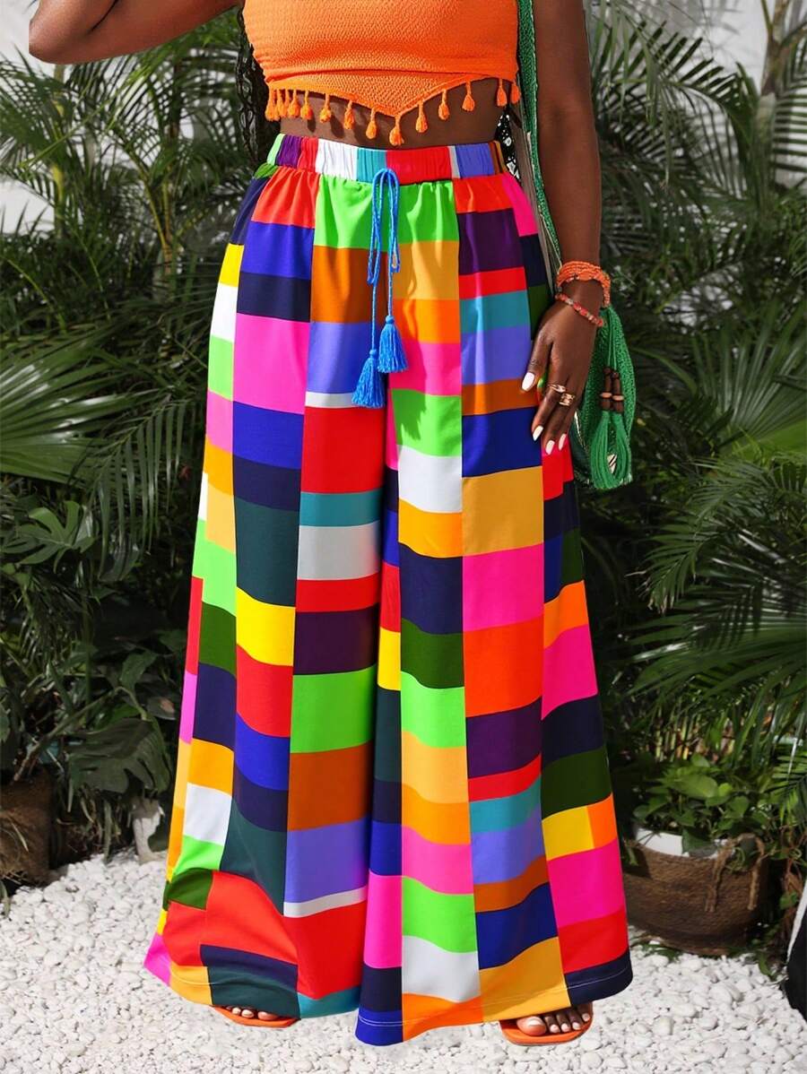Veslaya Music Festival Vacation Resort Women's Full-Length Floral Print ...