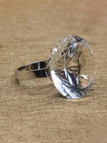 1 Piece Confession Artifact - Crystal Proposal Gift, Valentine's Day Gift For Girlfriend And Wife, Recommended Valentine's Day Gifts, DIY Creativity, Couple Ring, Valentine's Day Surprise Big Diamond Ring. Gift Gift - Multicolor - View 6
